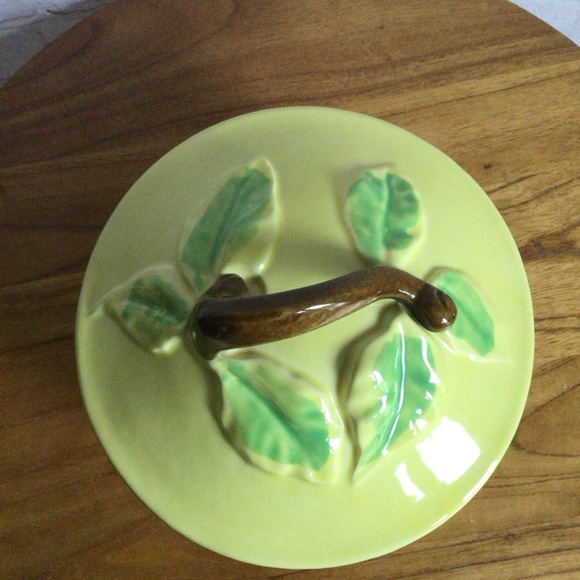 Vintage Belmar California Pear Fruit Ceramic Covered Dish - Picture 5 of 7